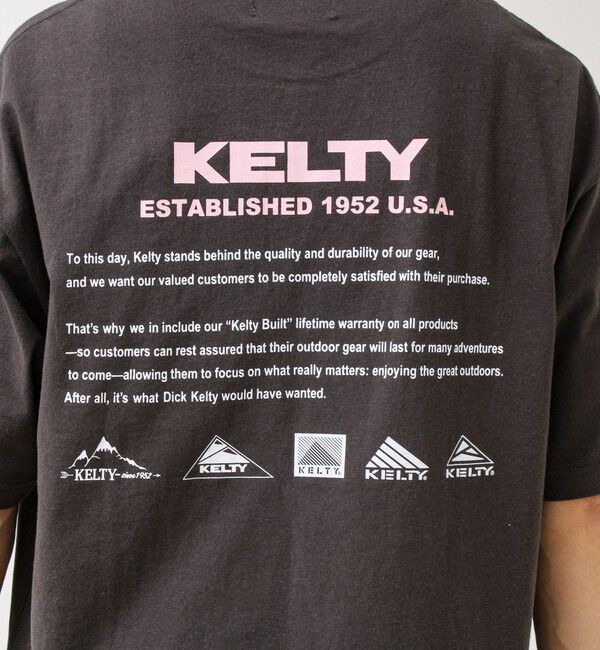 GLOSTER「【KELTY&times;GLOSTER】別注 バックヒストリーロゴT」|Tシャツ・カットソー|