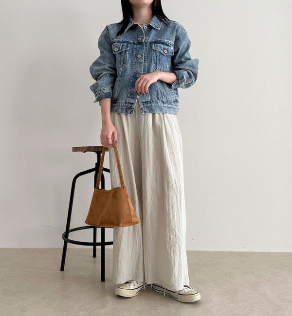 fredy emue「こなれワッシャータックイージーパンツ」|チノ|