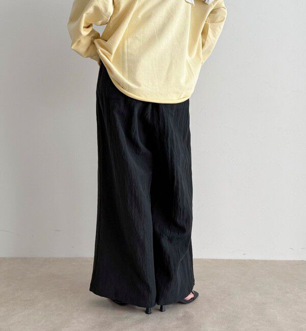 fredy emue「こなれワッシャータックイージーパンツ」|チノ|