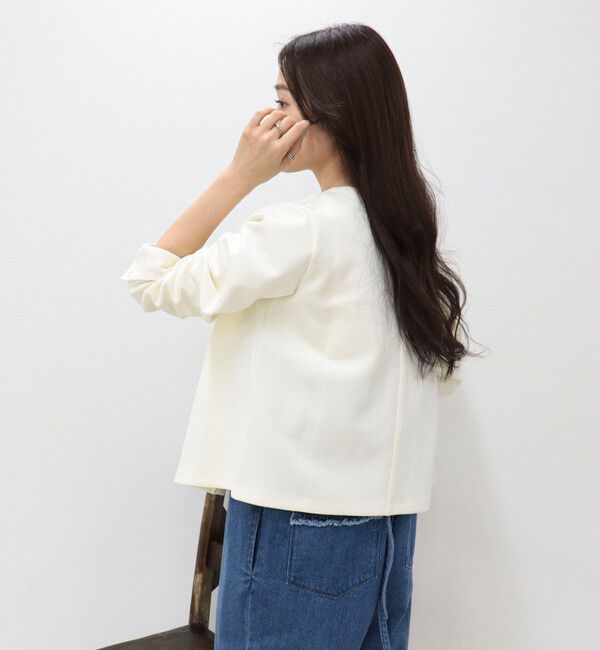 fredy emue「ドット釦ポンチカーディガン」|カーディガン|