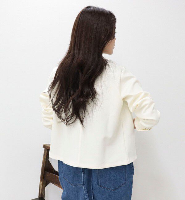 fredy emue「ドット釦ポンチカーディガン」|カーディガン|