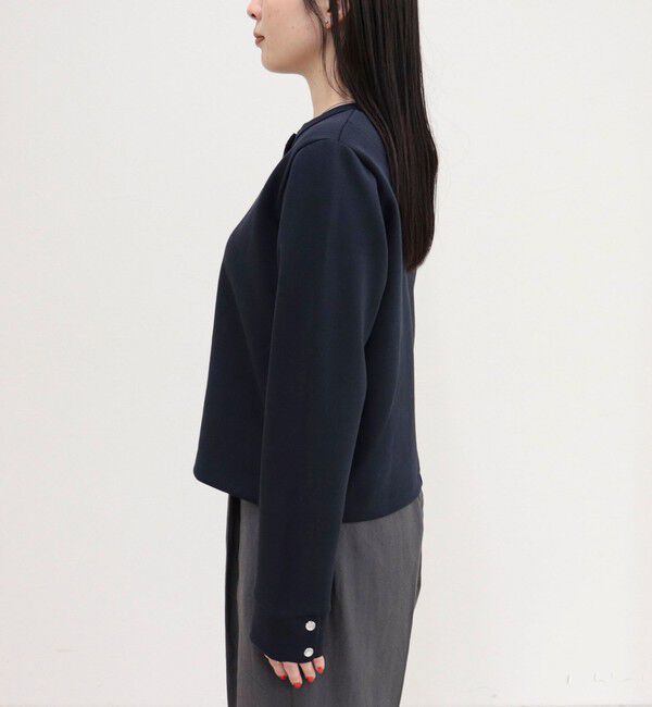fredy emue「ドット釦ポンチカーディガン」|カーディガン|