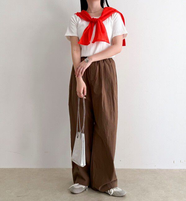 fredy emue「ランダムテレコ5分袖Tシャツ」|Tシャツ・カットソー|