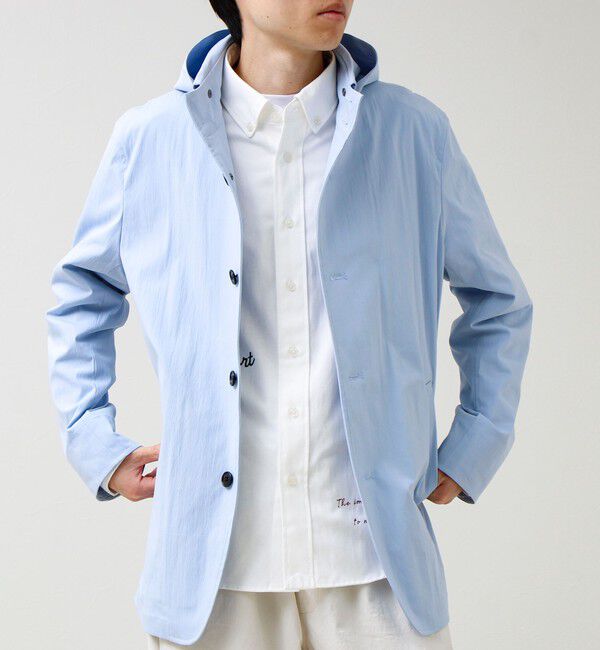 GLOSTER「【GLOSTER名品アウター】スタンドフードブルゾン」|ブルゾン・スタジャン|