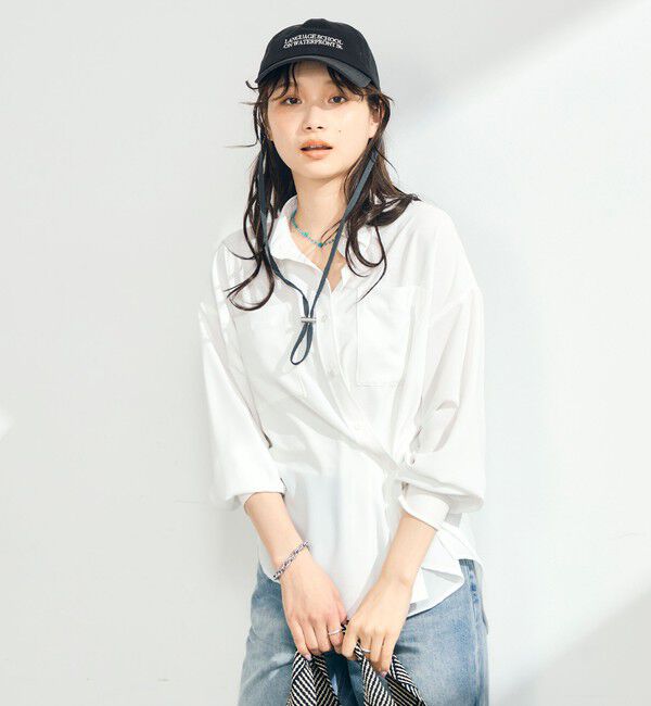 fredy emue「とろみカシュクールシャツ」|シャツ・ブラウス|