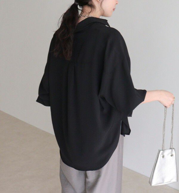 fredy emue「とろみカシュクールシャツ」|シャツ・ブラウス|