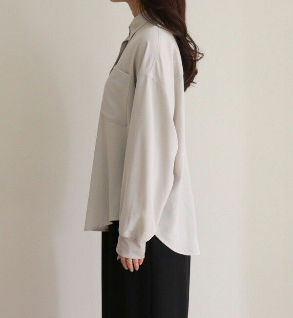 fredy emue「とろみカシュクールシャツ」|シャツ・ブラウス|