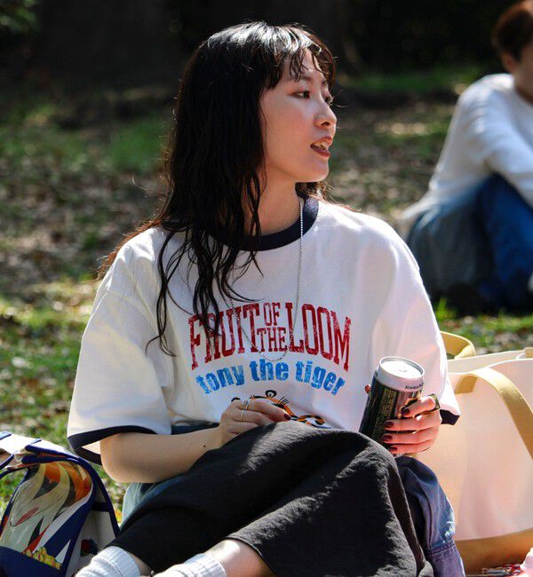 GLOSTER「【FTL &times; KELLOGGS】RINGER T-SHIRT」|Tシャツ・カットソー|ホワイト