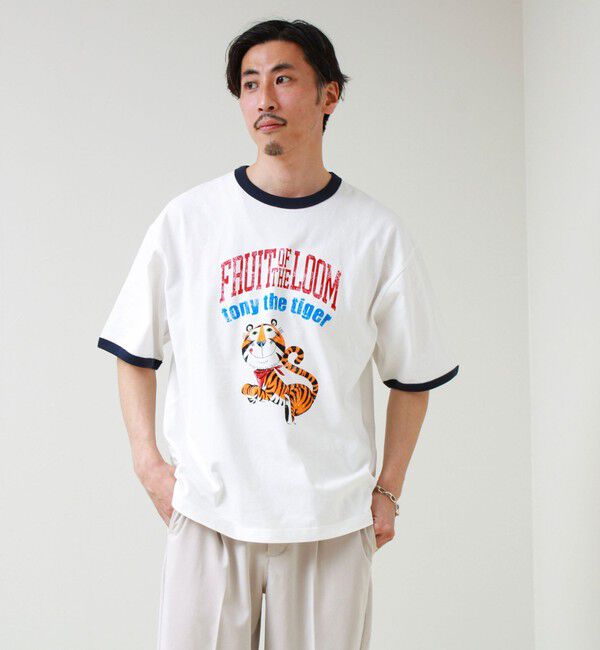 GLOSTER「【FTL &times; KELLOGGS】RINGER T-SHIRT」|Tシャツ・カットソー|
