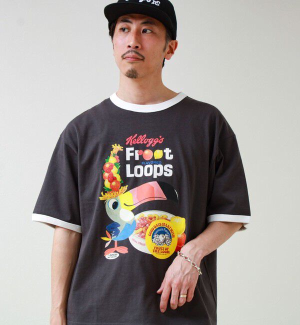 GLOSTER「【FTL &times; KELLOGGS】RINGER T-SHIRT」|Tシャツ・カットソー|
