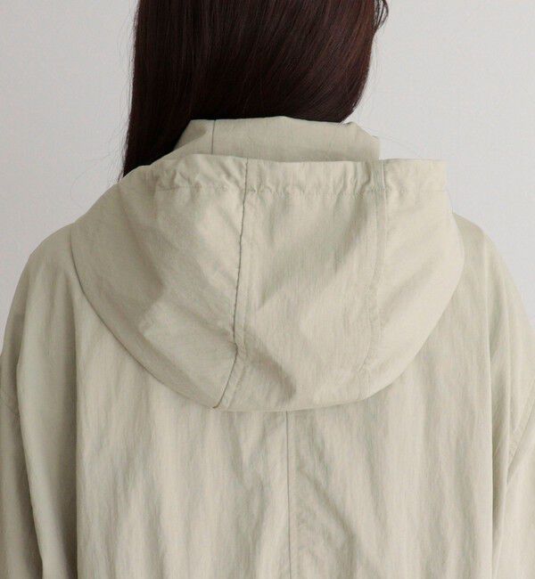 fredy emue「ナイロンミディ丈フードブルゾン」|ブルゾン・スタジャン|