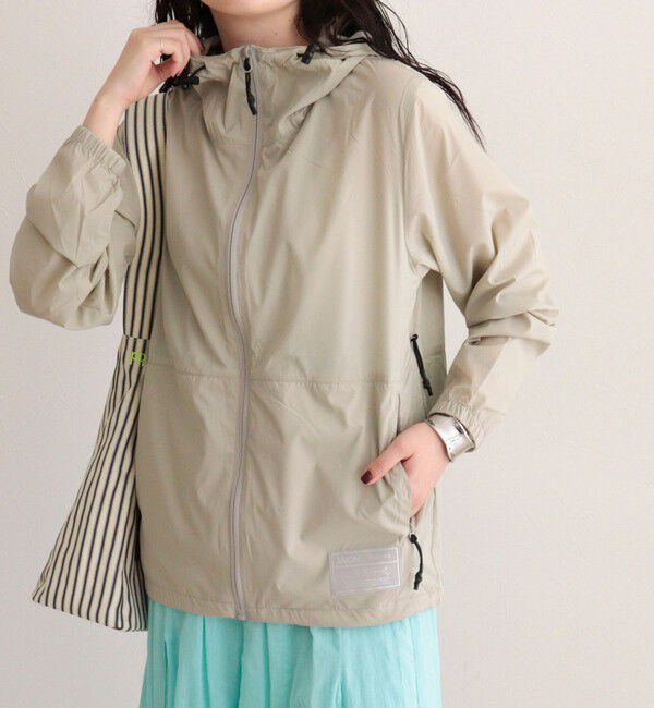 fredy emue「【TAION/タイオン】BASIC SPORTS W-ZIP LIGHT PK」|ブルゾン・スタジャン|ライトグレー