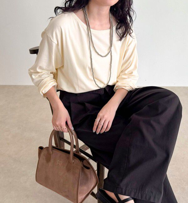 fredy emue「パール/メタルマルチロングネックレス」|ネックレス|