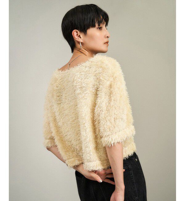 SALON adam et rope'「前後2WAYフェザージャガードプルオーバー」|その他|