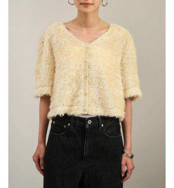 SALON adam et rope'「前後2WAYフェザージャガードプルオーバー」|その他|