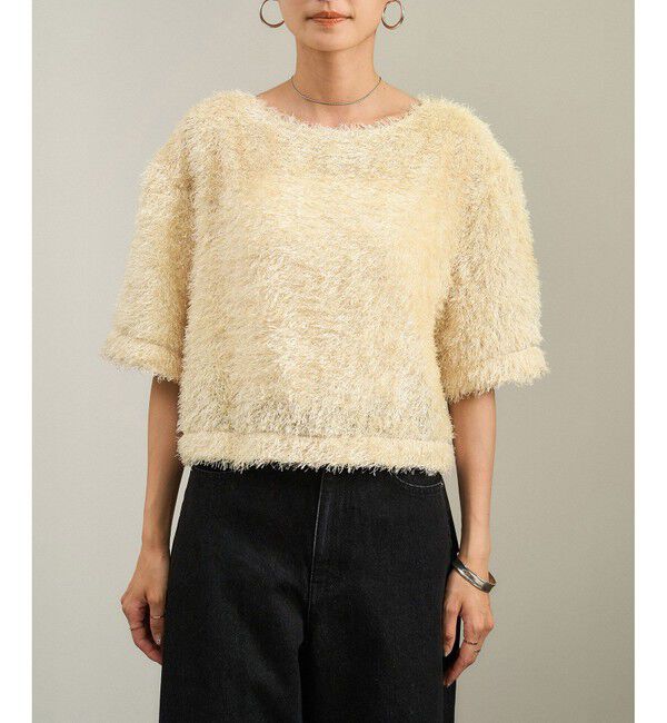 SALON adam et rope'「前後2WAYフェザージャガードプルオーバー」|その他|