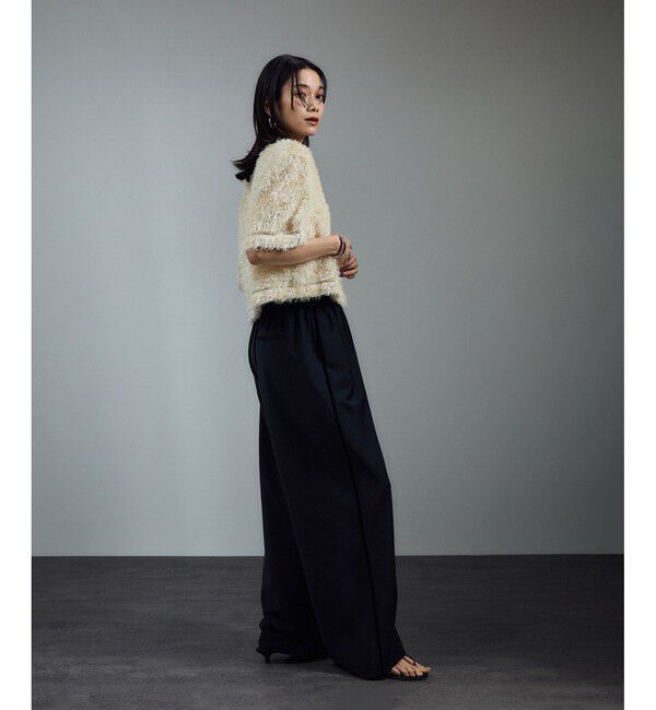 SALON adam et rope'「前後2WAYフェザージャガードプルオーバー」|その他|