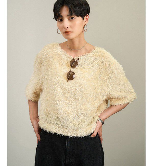 SALON adam et rope'「前後2WAYフェザージャガードプルオーバー」|その他|