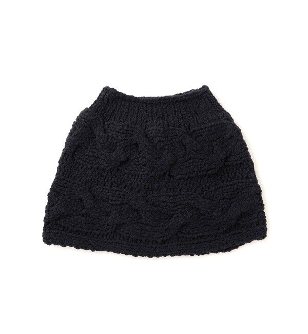 SALON adam et rope'「【IRONING（アイロニング）】cable cape ケーブルケープ」|マフラー|