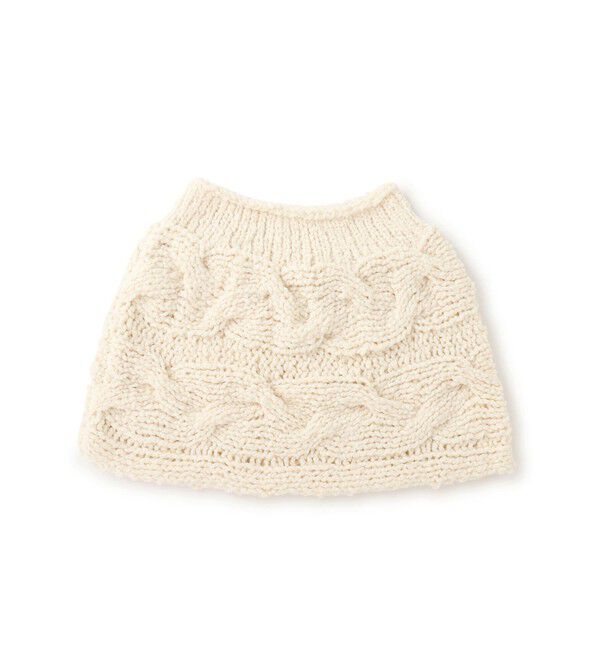 SALON adam et rope'「【IRONING（アイロニング）】cable cape ケーブルケープ」|マフラー|