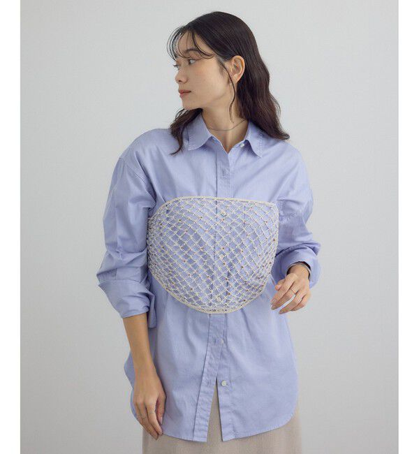 SALON adam et rope'「マクラメ編みストール」|ストール|