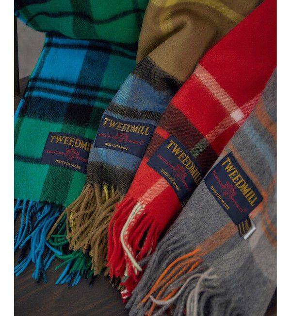 SALON adam et rope'「【TWEEDMILL（ツイードミル）】Knee Rug（大判ストール）」|マフラー|