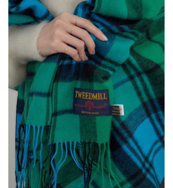 SALON adam et rope'「【TWEEDMILL（ツイードミル）】Knee Rug（大判ストール）」|マフラー|