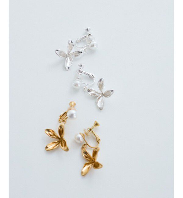 VIS「ゆれフラワーイヤリング」|イヤリング|