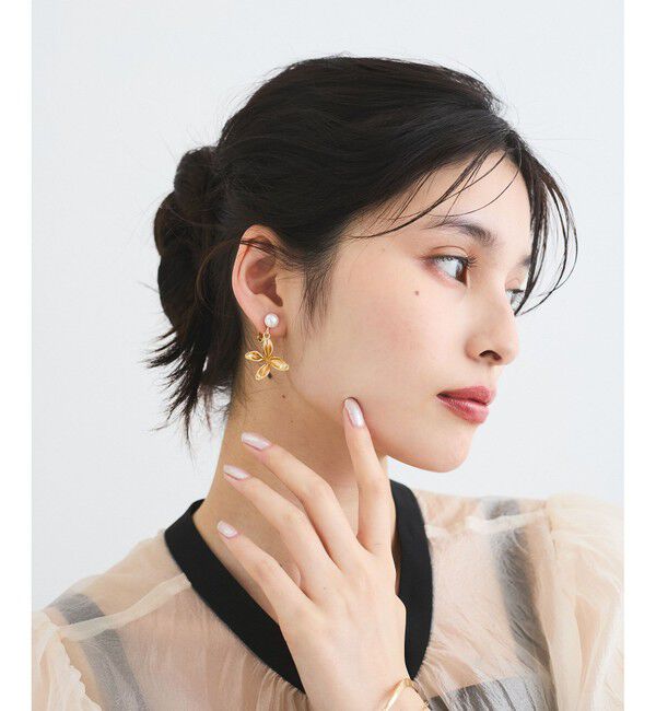 VIS「ゆれフラワーイヤリング」|イヤリング|