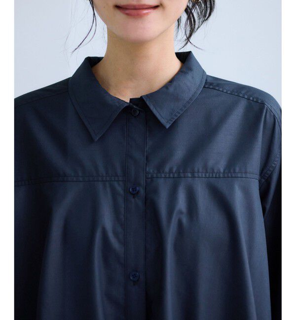 VIS「【WEB限定】バルーンペプラムブラウス」|シャツ・ブラウス|