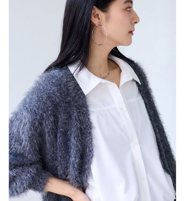 VIS「【WEB限定】バルーンペプラムブラウス」|シャツ・ブラウス|