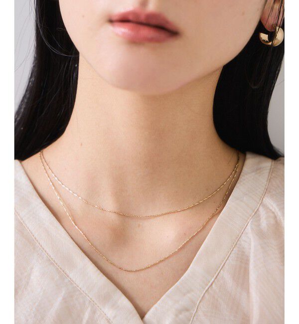 VIS「レイヤードナローチェーンネックレス」|ネックレス|