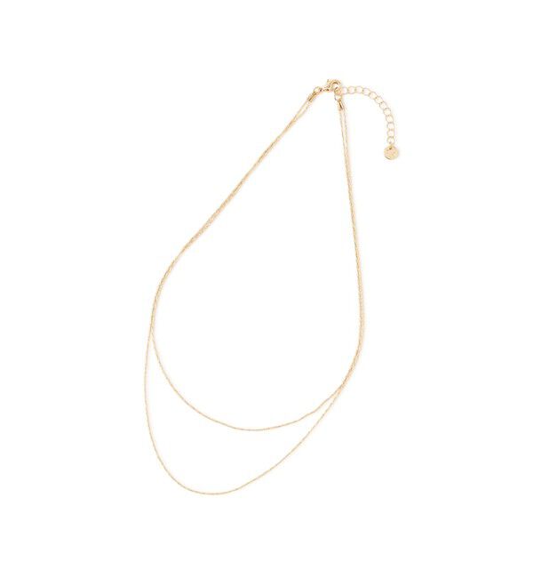 VIS「レイヤードナローチェーンネックレス」|ネックレス|