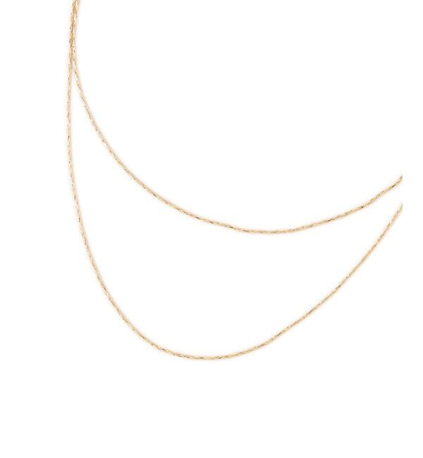 VIS「レイヤードナローチェーンネックレス」|ネックレス|