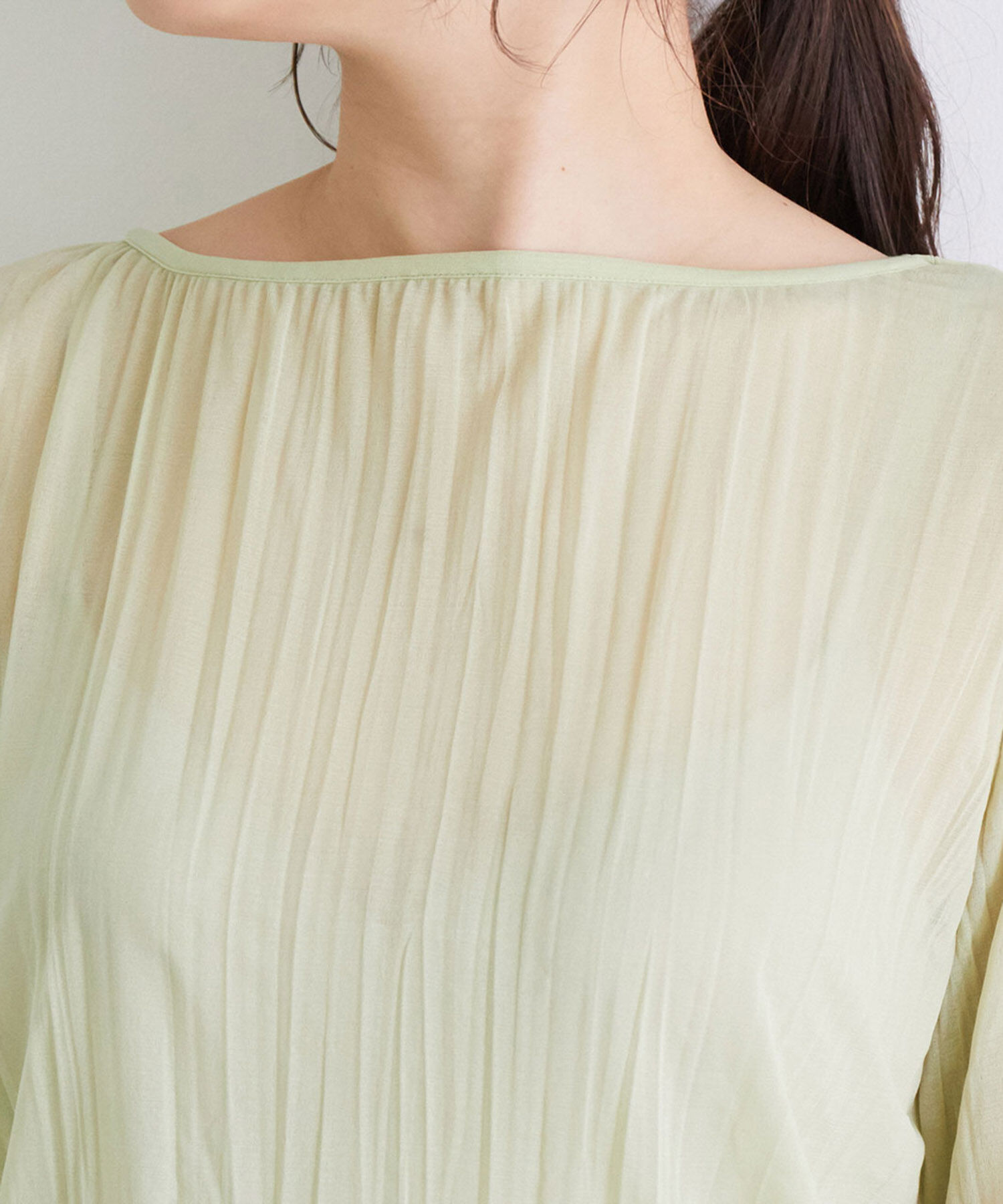 Rope&rsquo;Picnic「シアーワッシャーカットプルオーバー」|Tシャツ・カットソー|