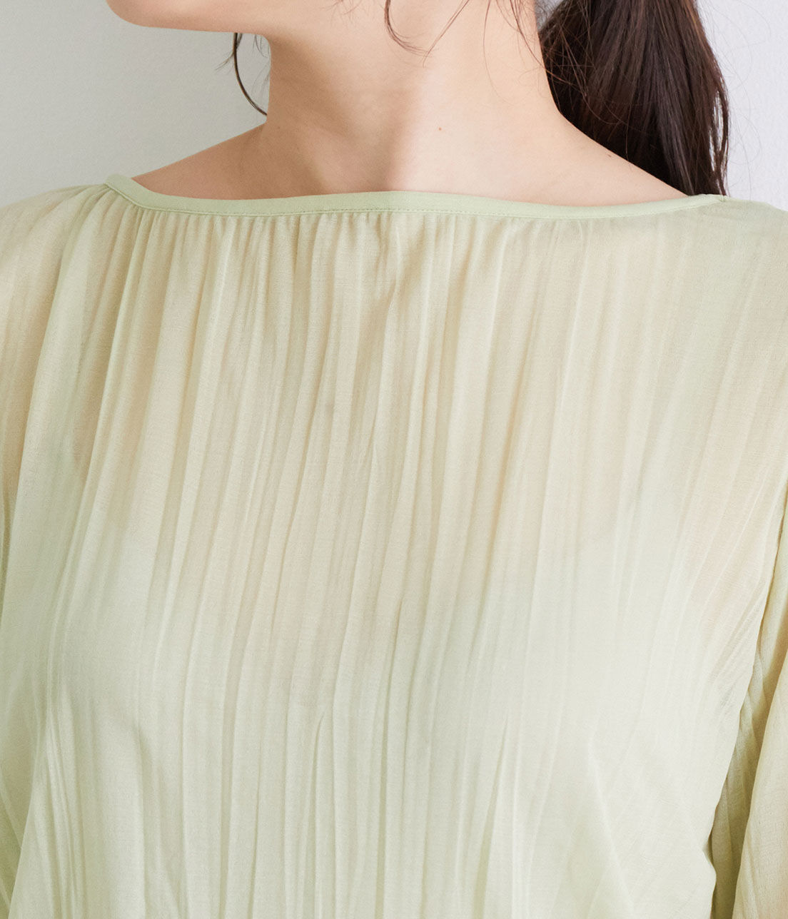 Rope&rsquo;Picnic「シアーワッシャーカットプルオーバー」|Tシャツ・カットソー|