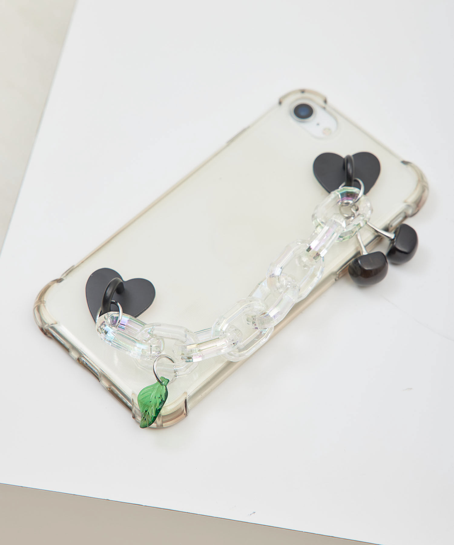 ROPE PICNIC PASSAGE「モチーフスマホチェーンハンドル」|その他|ブラック(01)