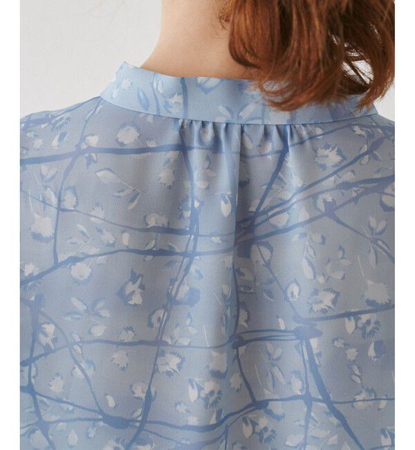 Rope&rsquo;Picnic「【YOKU MOKU/ヨックモック&times;ROPE' PICNIC】リボンブラウス」|シャツ・ブラウス|