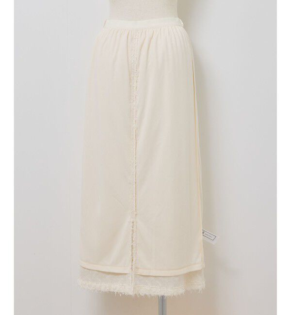 Rope&rsquo;Picnic「チュールフリルアイラインスカート」|スカート|
