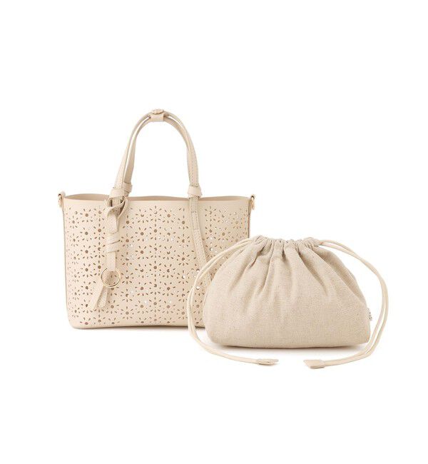 ROPE PICNIC PASSAGE「フルーレットパンチングレースミニショルダーバッグ/2WAY」|ショルダー・メッセンジャー|