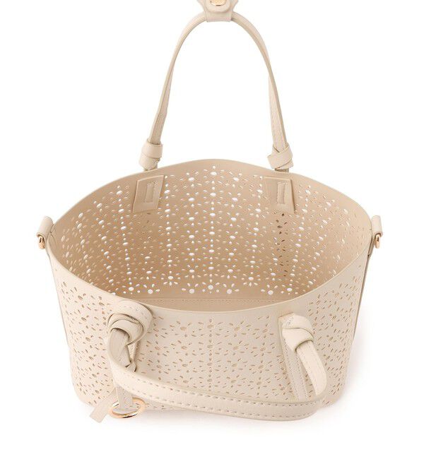 ROPE PICNIC PASSAGE「フルーレットパンチングレースミニショルダーバッグ/2WAY」|ショルダー・メッセンジャー|