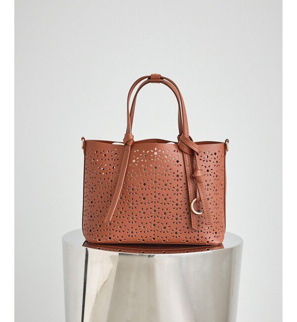 ROPE PICNIC PASSAGE「フルーレットパンチングレースミニショルダーバッグ/2WAY」|ショルダー・メッセンジャー|