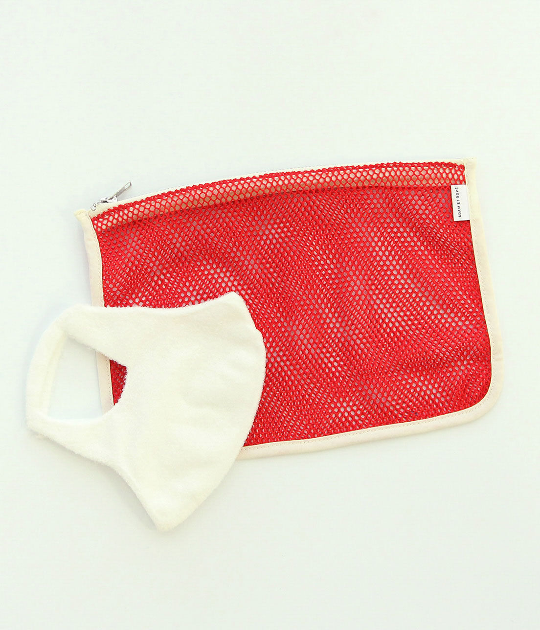 ADAM ET ROPE'「マスク  メッシュケース付き (hamon AG マスク)」|その他|レッド(60)