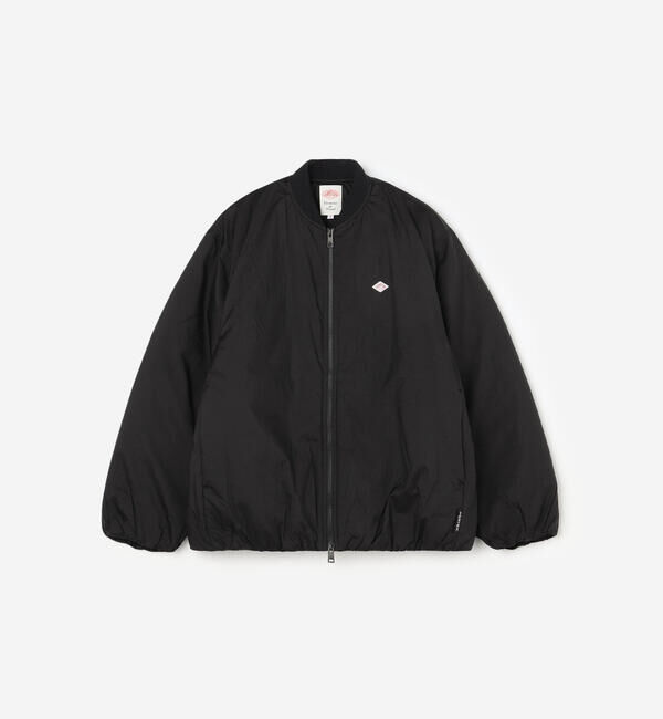 DANTON「DANTON | ナイロン ボンバージャケット MEN」|ダウン|BLACK