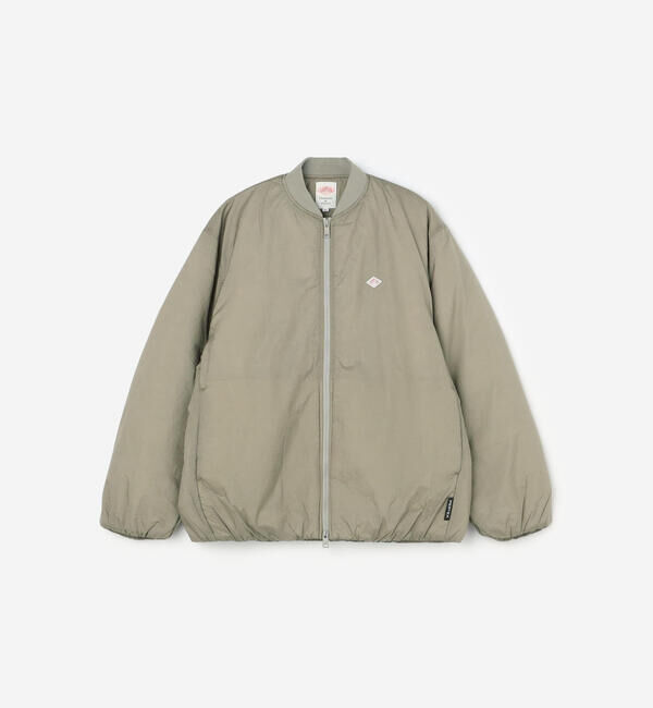 DANTON「DANTON | ナイロン ボンバージャケット MEN」|ダウン|GREIGE