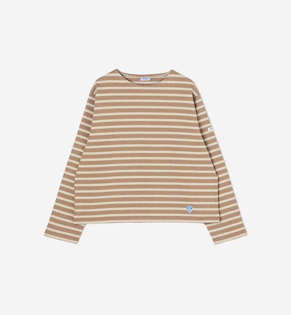 ORCIVAL「ORCIVAL | コットンロード クルーネックTシャツ WOMEN」|Tシャツ・カットソー|BEIGE系1