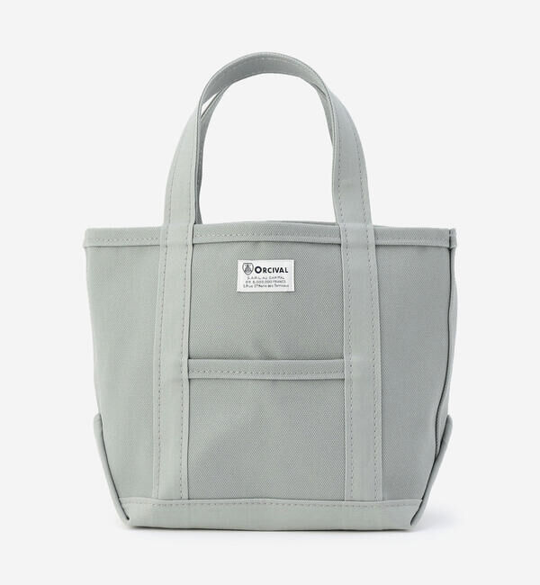  「ORCIVAL | キャンバストートバッグ 小」|トートバッグ|GREEN系1