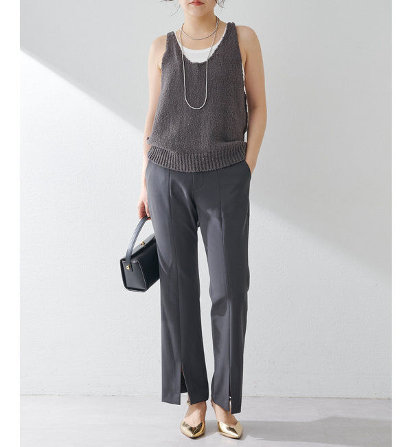  「フロントスリットパンツ」|その他|