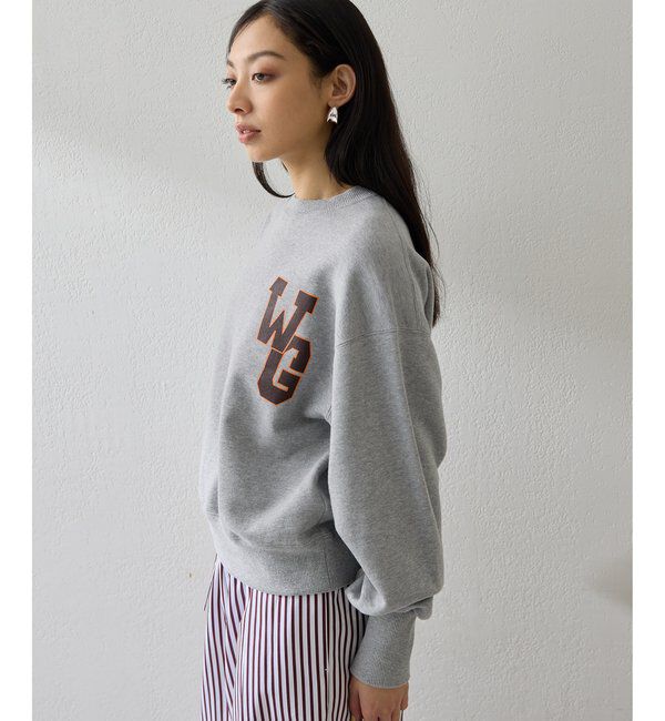  「ワンポイントロゴ裏毛プルオーバー」|Tシャツ・カットソー|