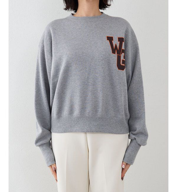  「ワンポイントロゴ裏毛プルオーバー」|Tシャツ・カットソー|